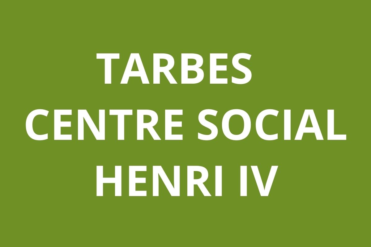 logo Agence CAF TARBES - Centre social Henri IV