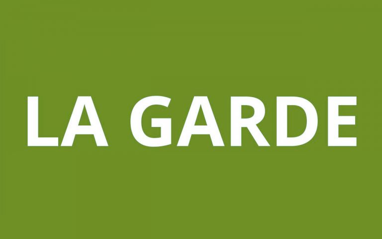 caf LA GARDE logo