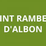 caf SAINT RAMBERT D'ALBON