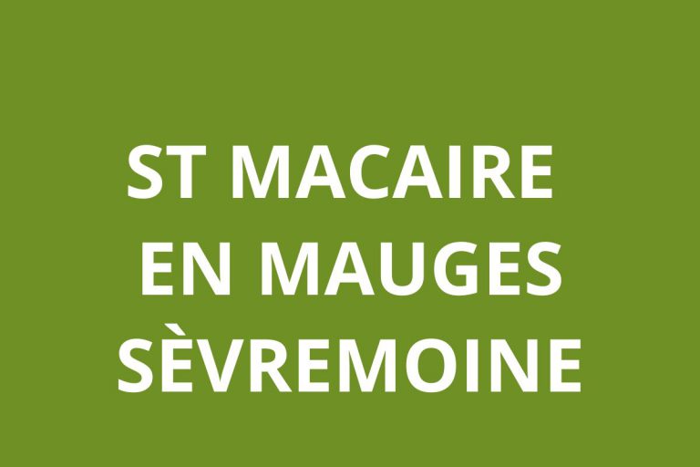 Agence CAF St Macaire en Mauges Sèvremoine
