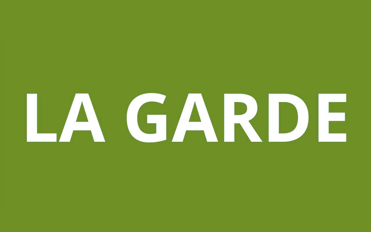 caf LA GARDE logo