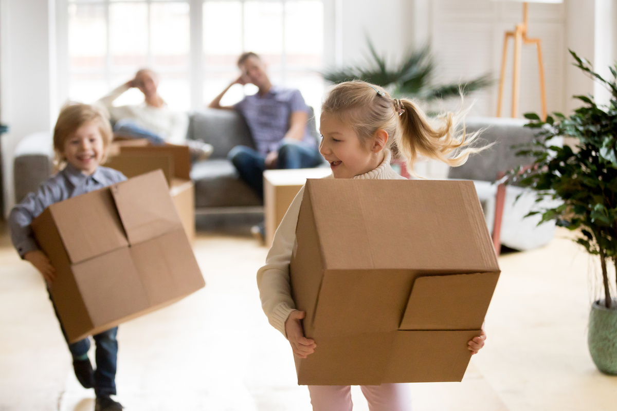 enfant déménagement