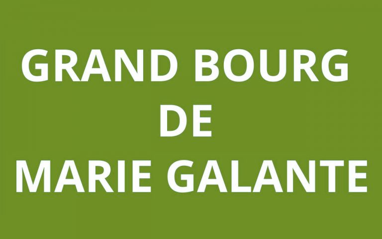 caf GRAND BOURG DE MARIE GALANTE