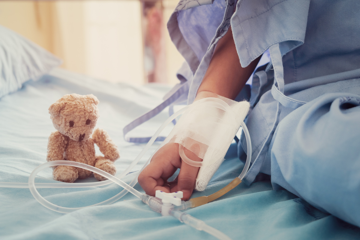 enfant hospitalise
