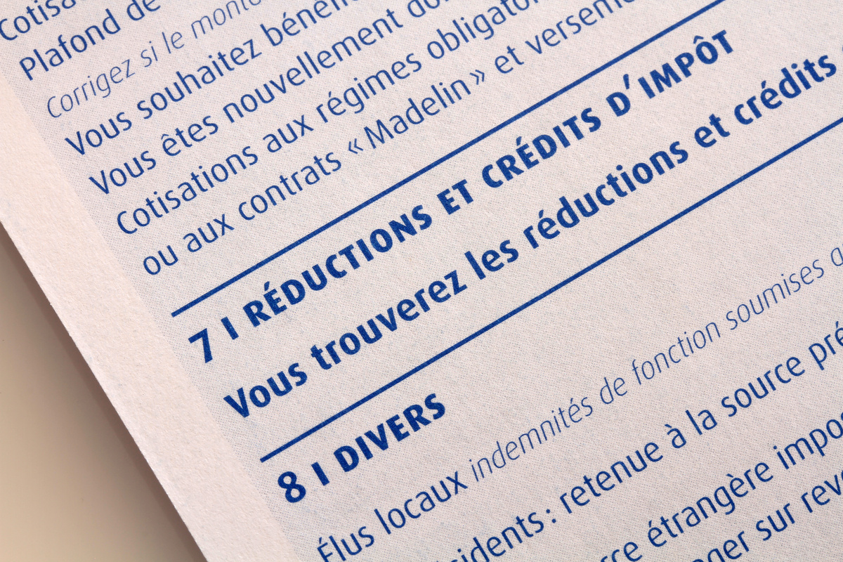 réduction d'impôts