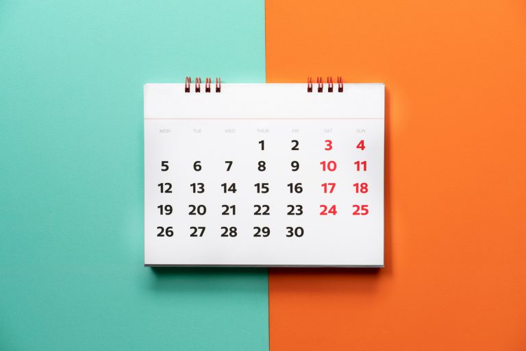 calendrier RSA