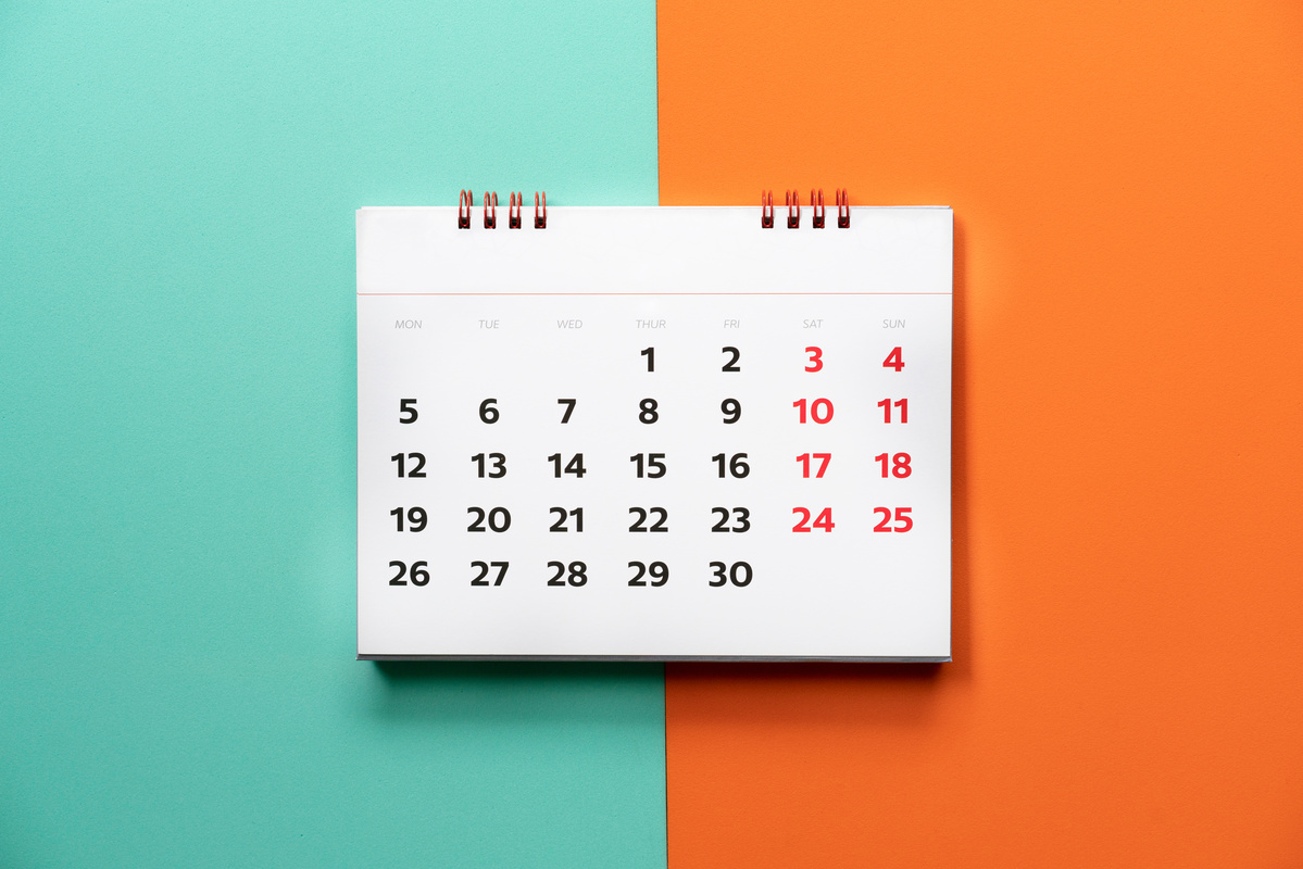 calendrier RSA