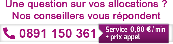 Une question sur vos allocations ? Nos conseillers vous répondent