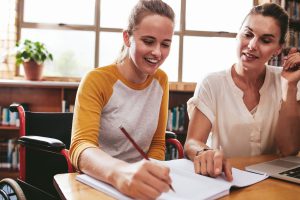 handicap et épreuve du bac