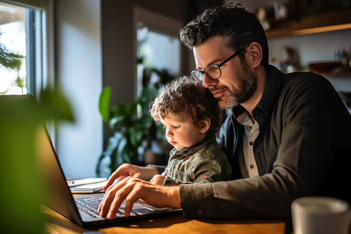 parents divorcés semaine de 4 jours