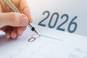 Déclaration impôts 2026 : un stylo entoure le chiffre zéro sur un calendrier pour indiquer qu'il ne faut pas déclarer la Prime d'activité.
